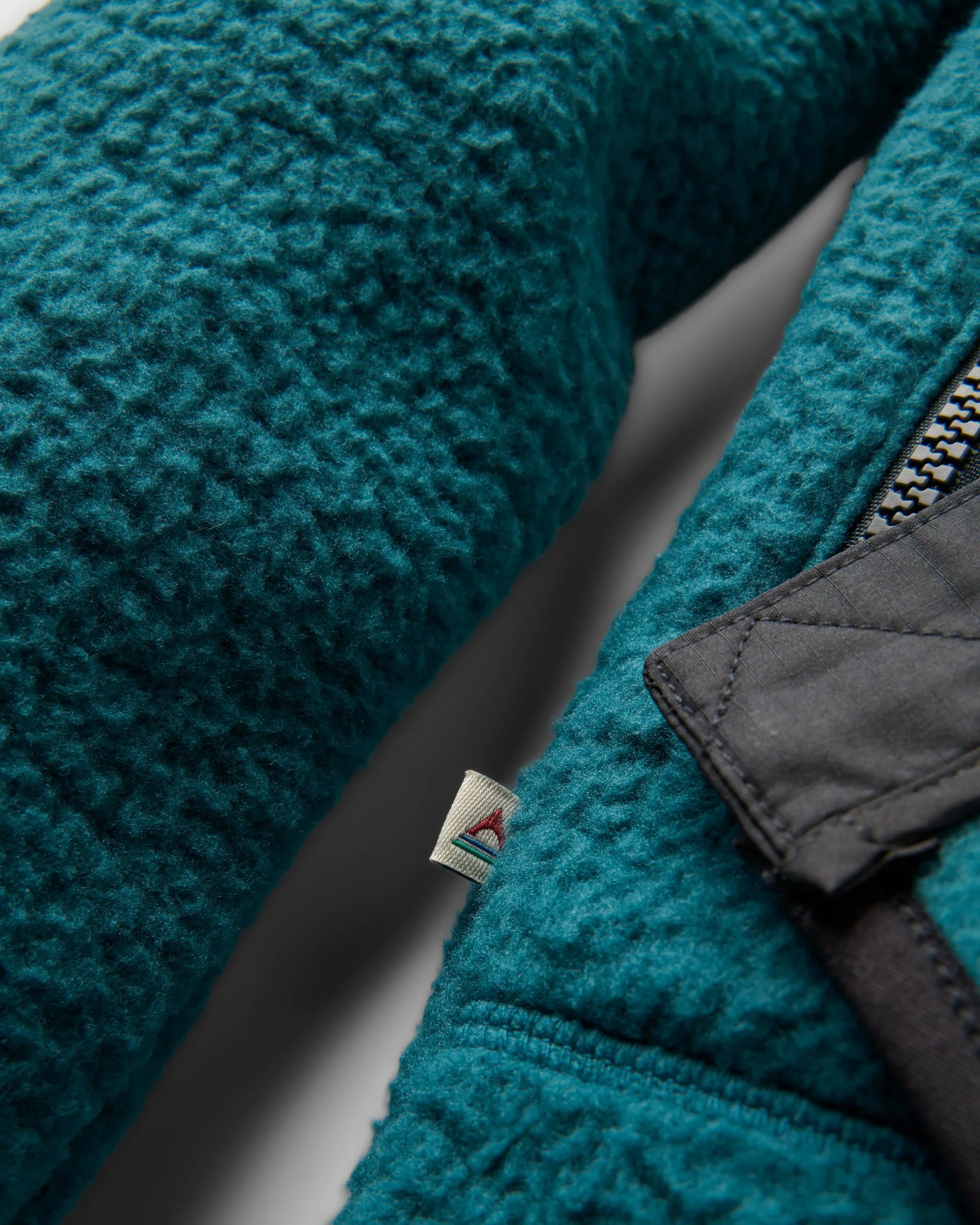 Ventura Full Zip Sherpa Fleece - Mediterranean - Image 7