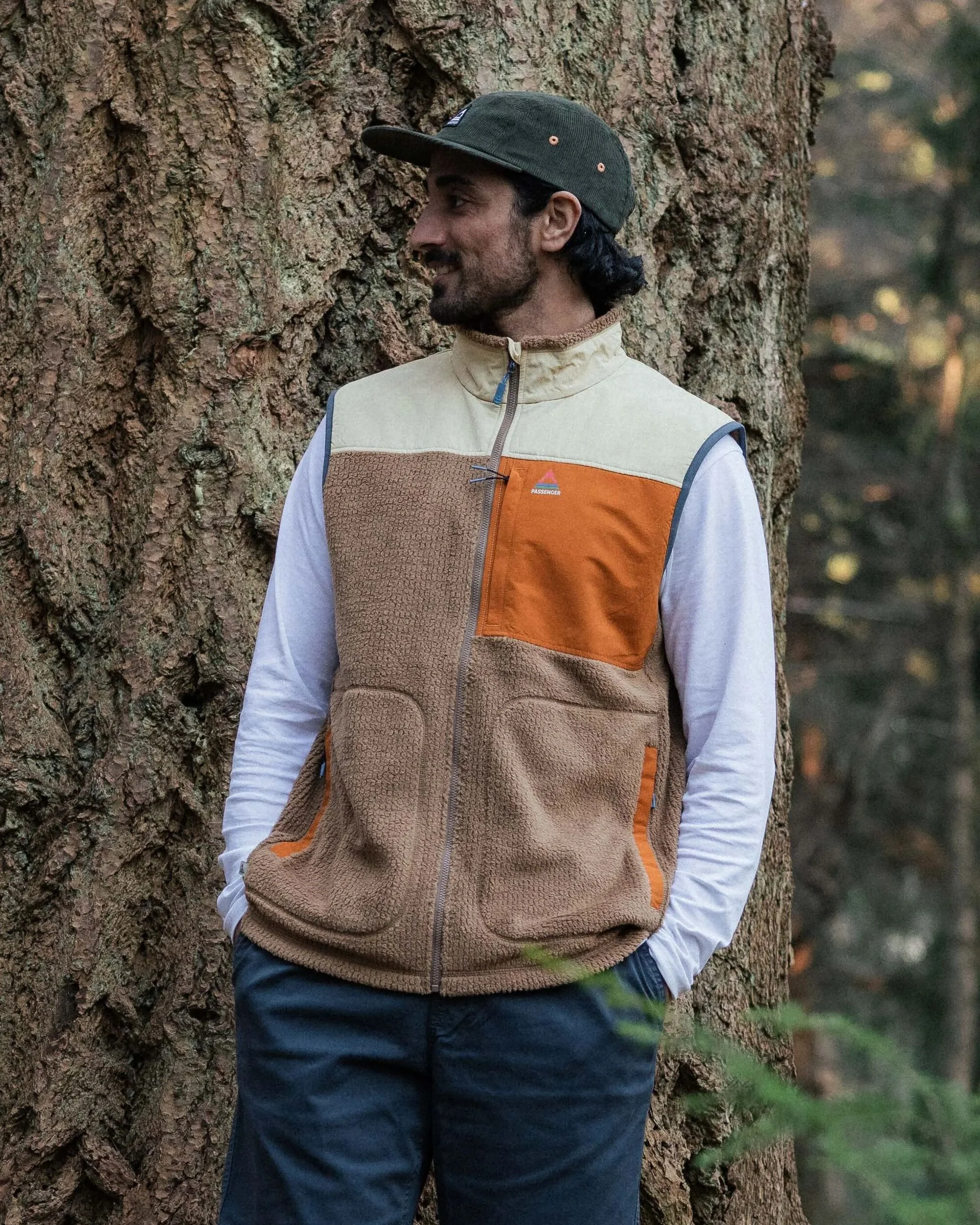 Venturescape Men's Fleece Vest - Caramel/Desert