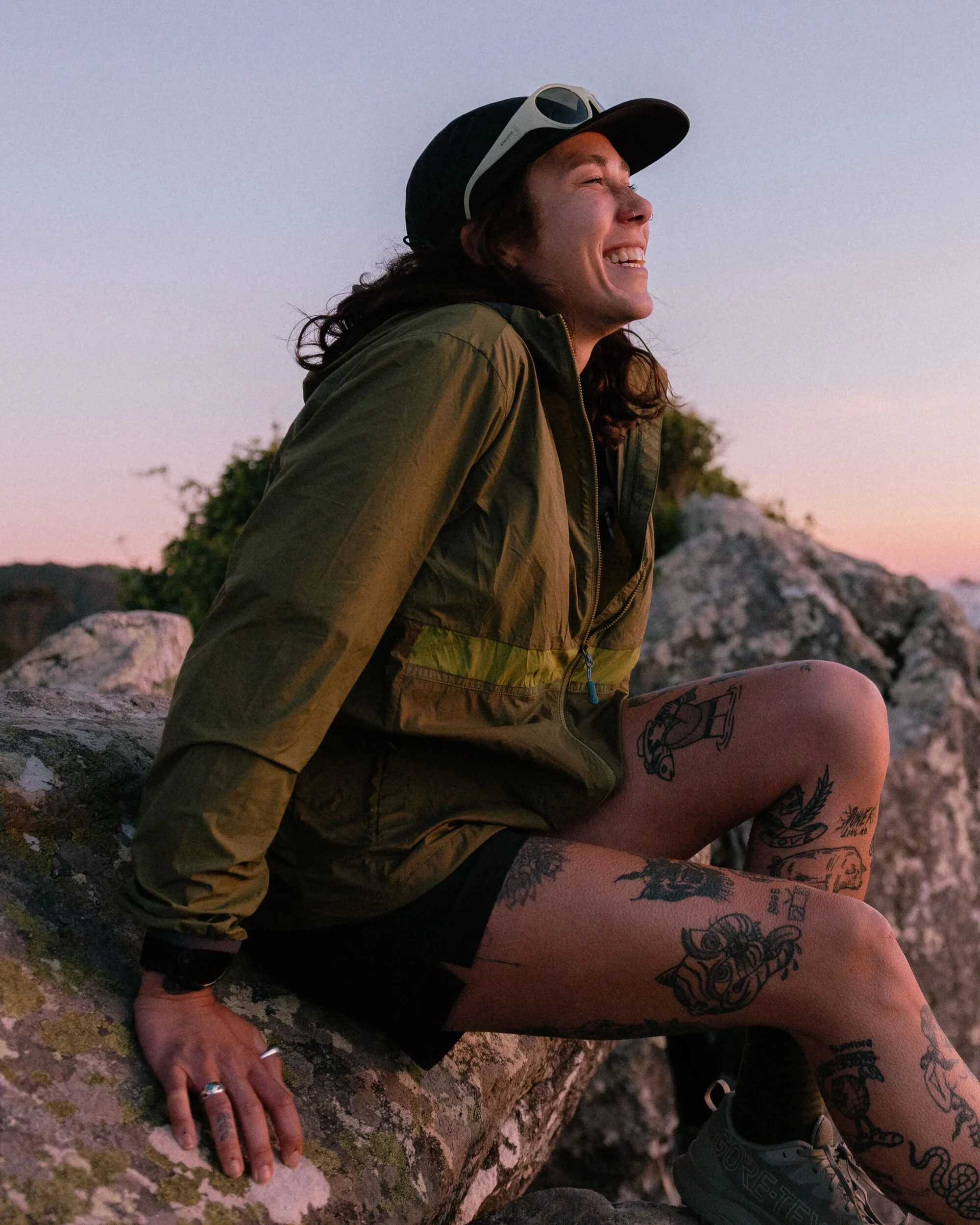 Viento Windshell Jacket - Dark Olive/Clover - Image 4