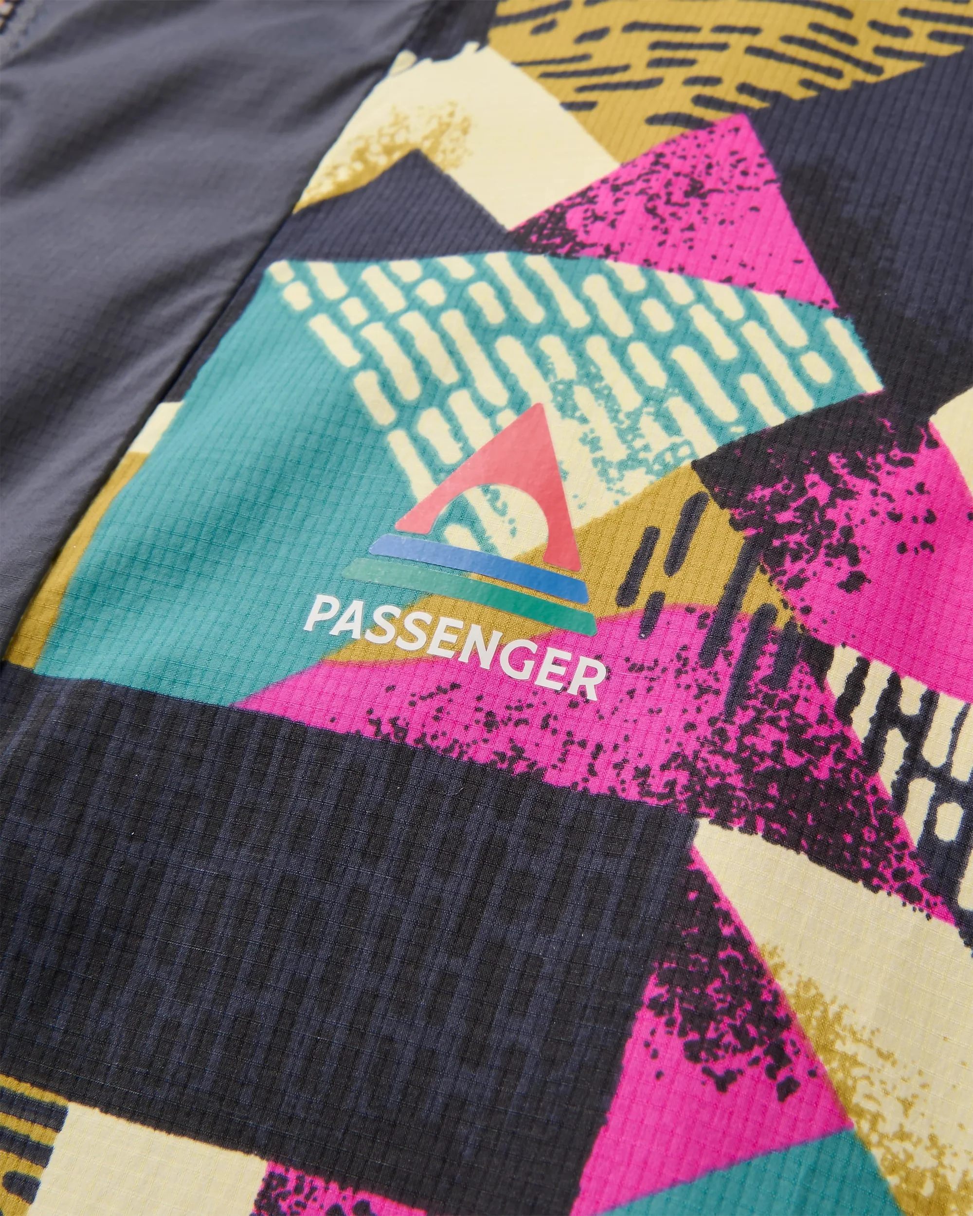 Viento Windshell Jacket - Mosaic Mountain Charcoal - Image 7