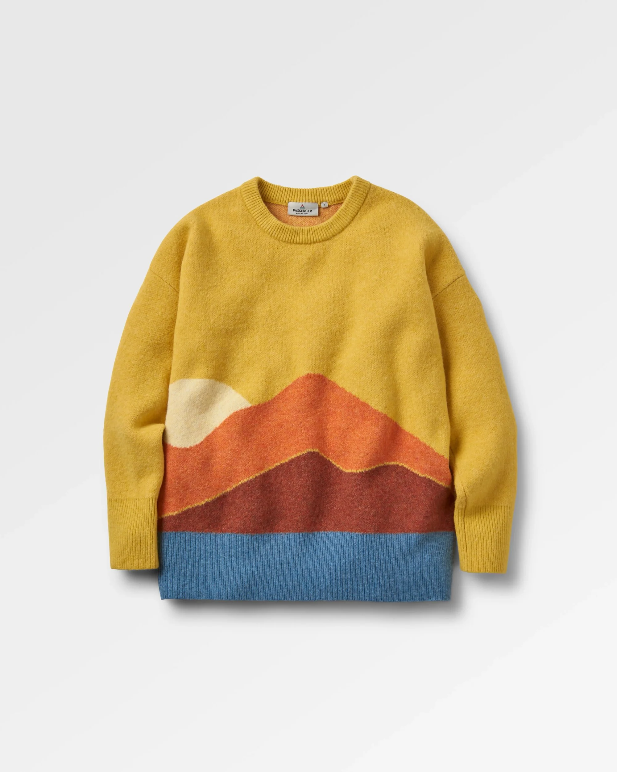 Vista Knitted Jumper - Amber Gold - Image 2