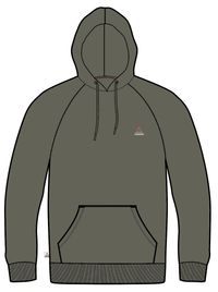 Vita Hoodie - Dusty Olive - Image 6