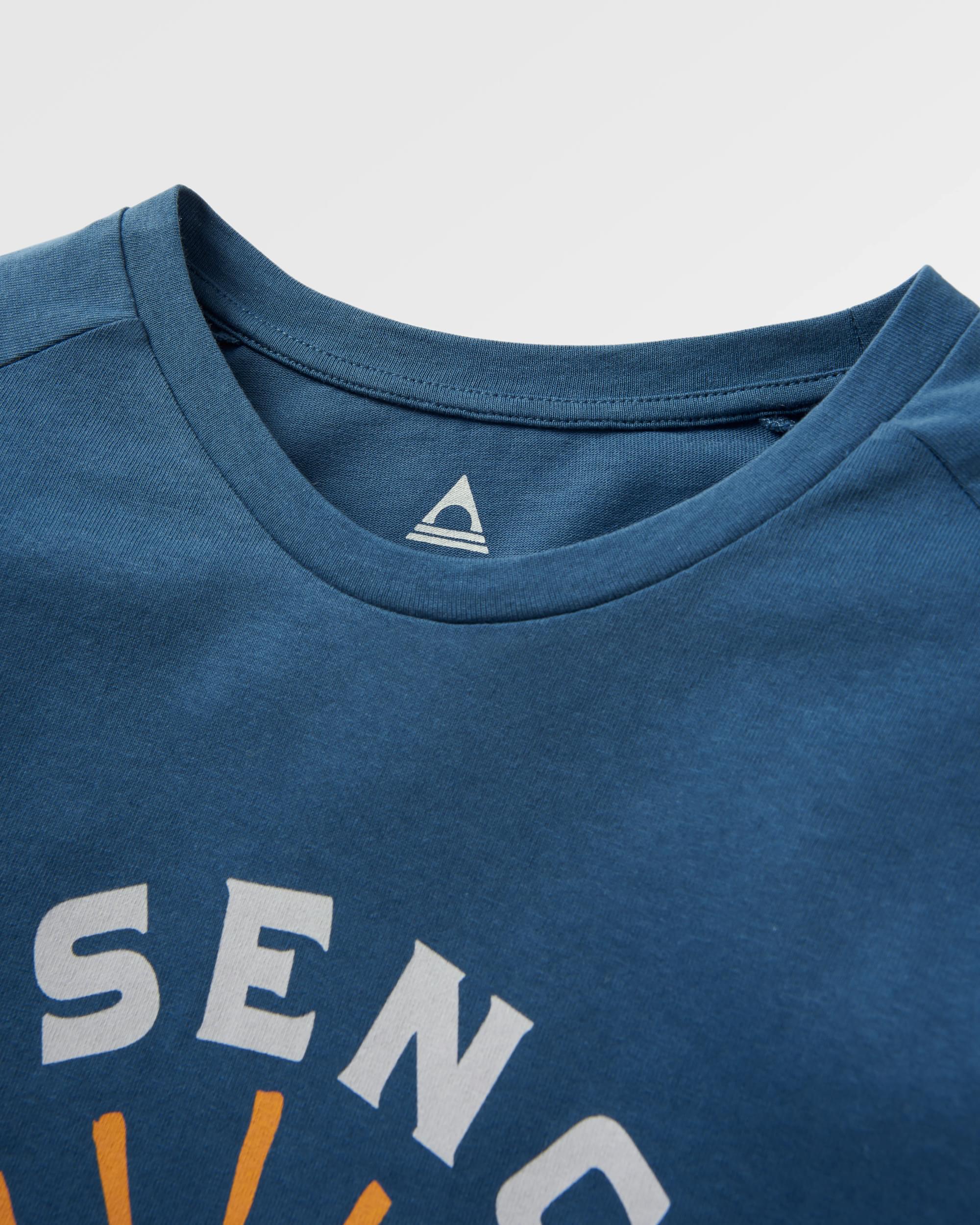 Wander LS T-Shirt - Dark Denim - Image 3
