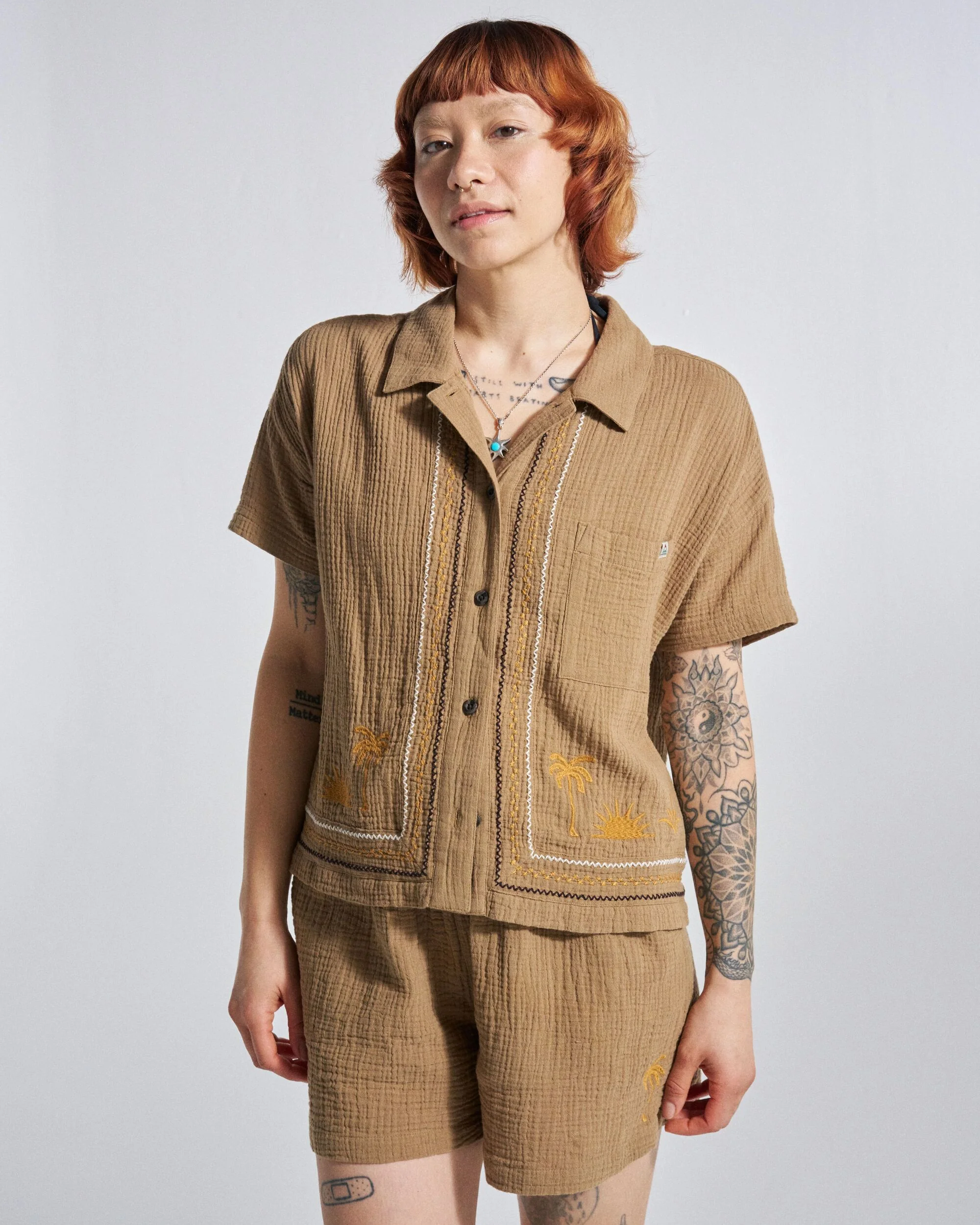 Waveney Short - Caramel Brown - Image 3