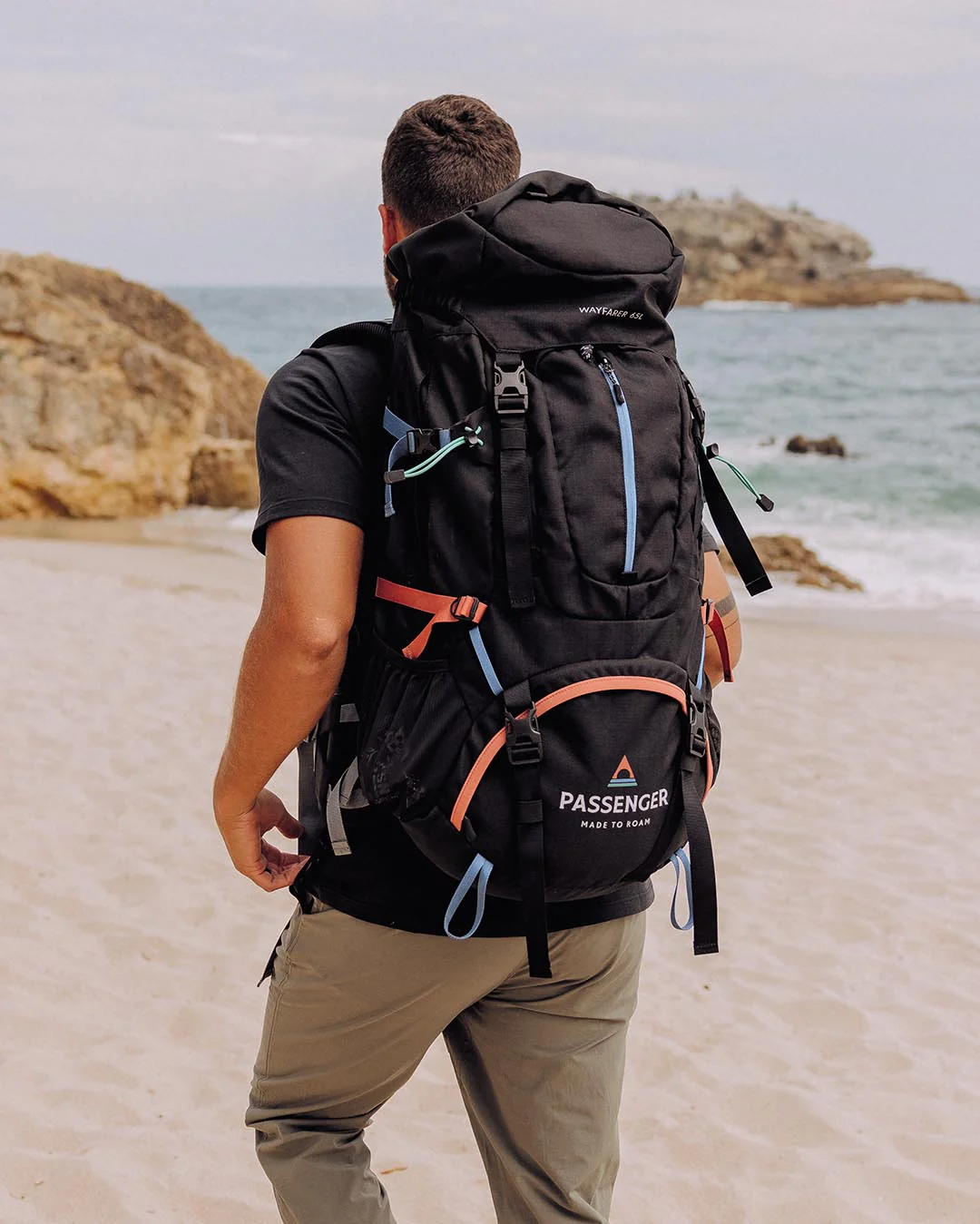 Wayfarer 65L Backpack - Black