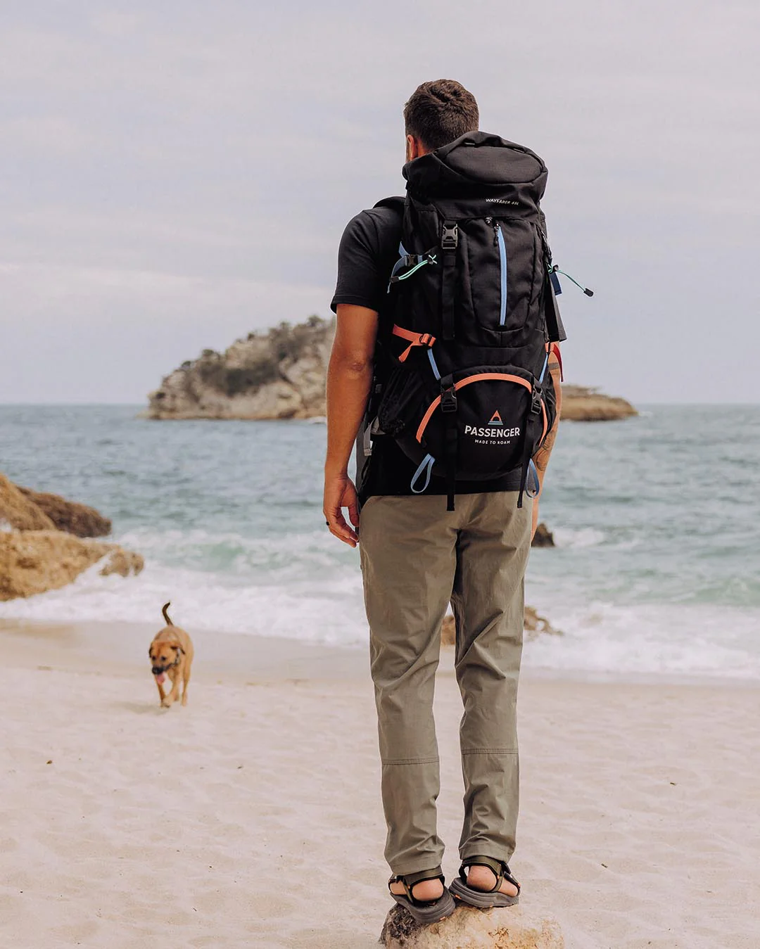 Wayfarer 65L Backpack - Black - Image 12