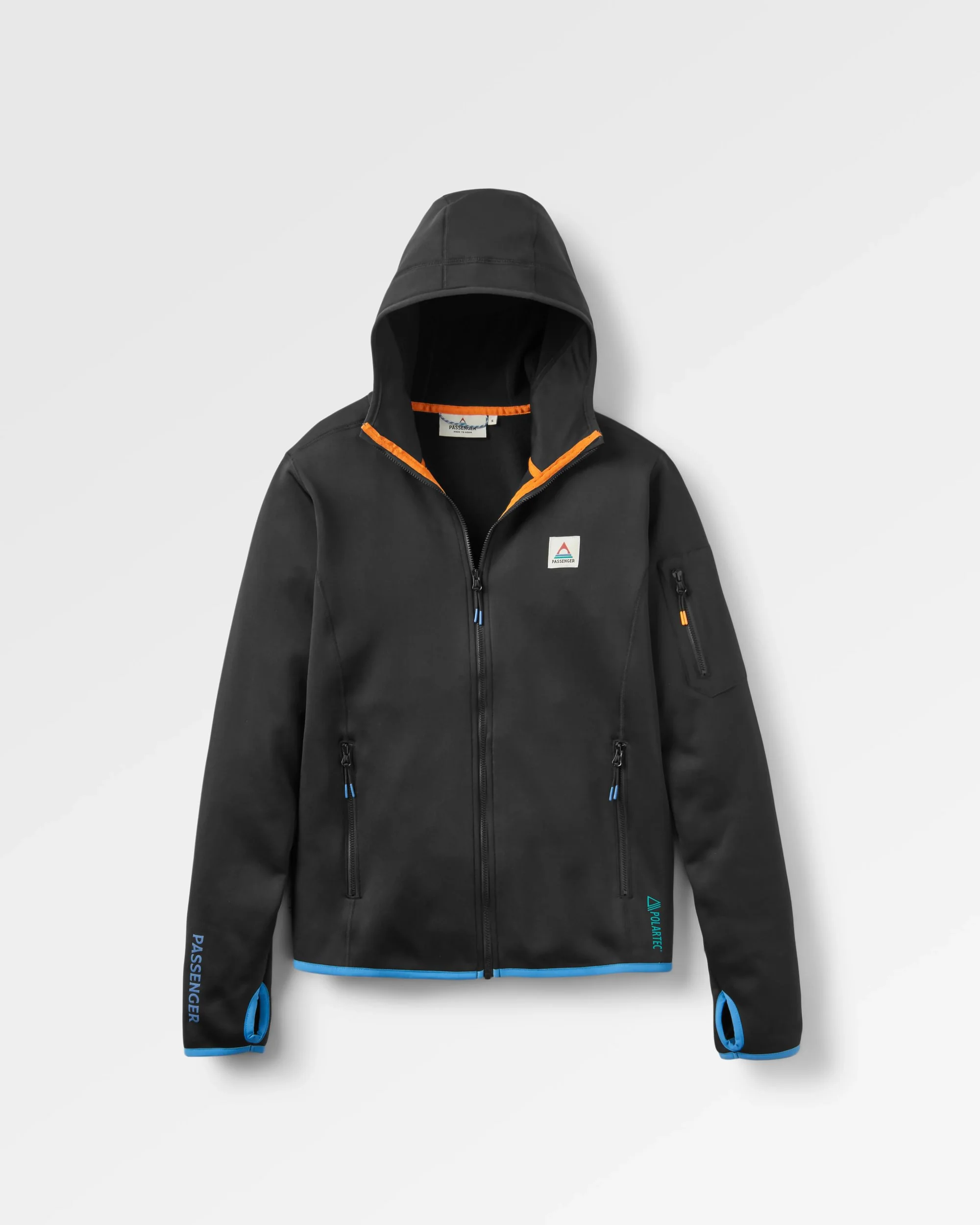 Wintergreen Polartec® Fleece Hoodie - Black