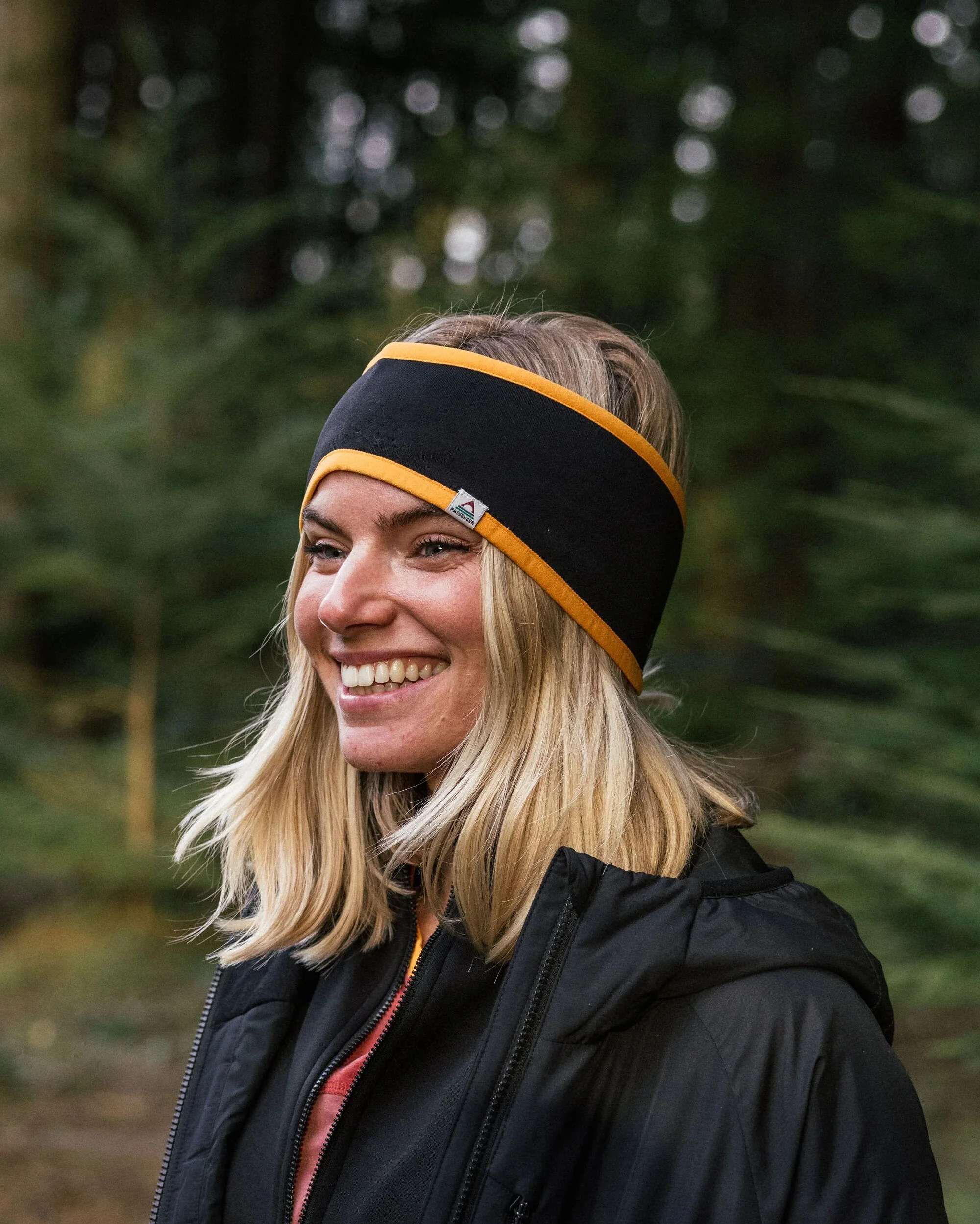 Wintergreen Polartec® Thermal Headband - Black