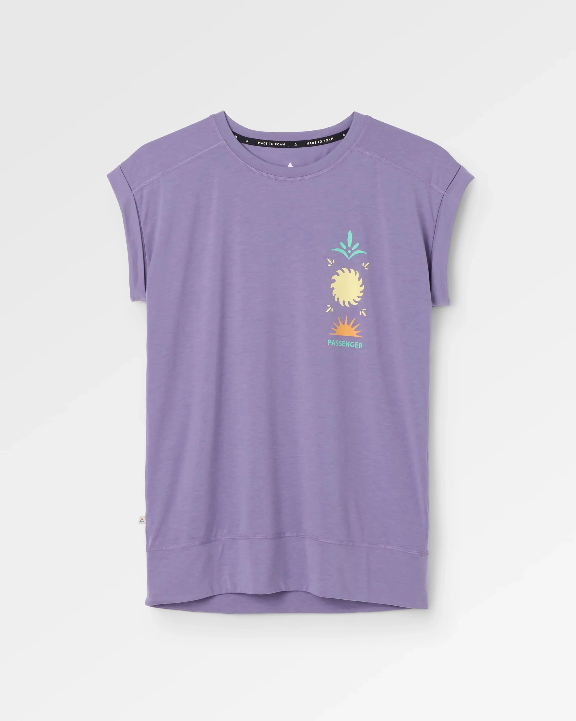 Women's Solscape Active T-Shirt - Purple Haze Marl