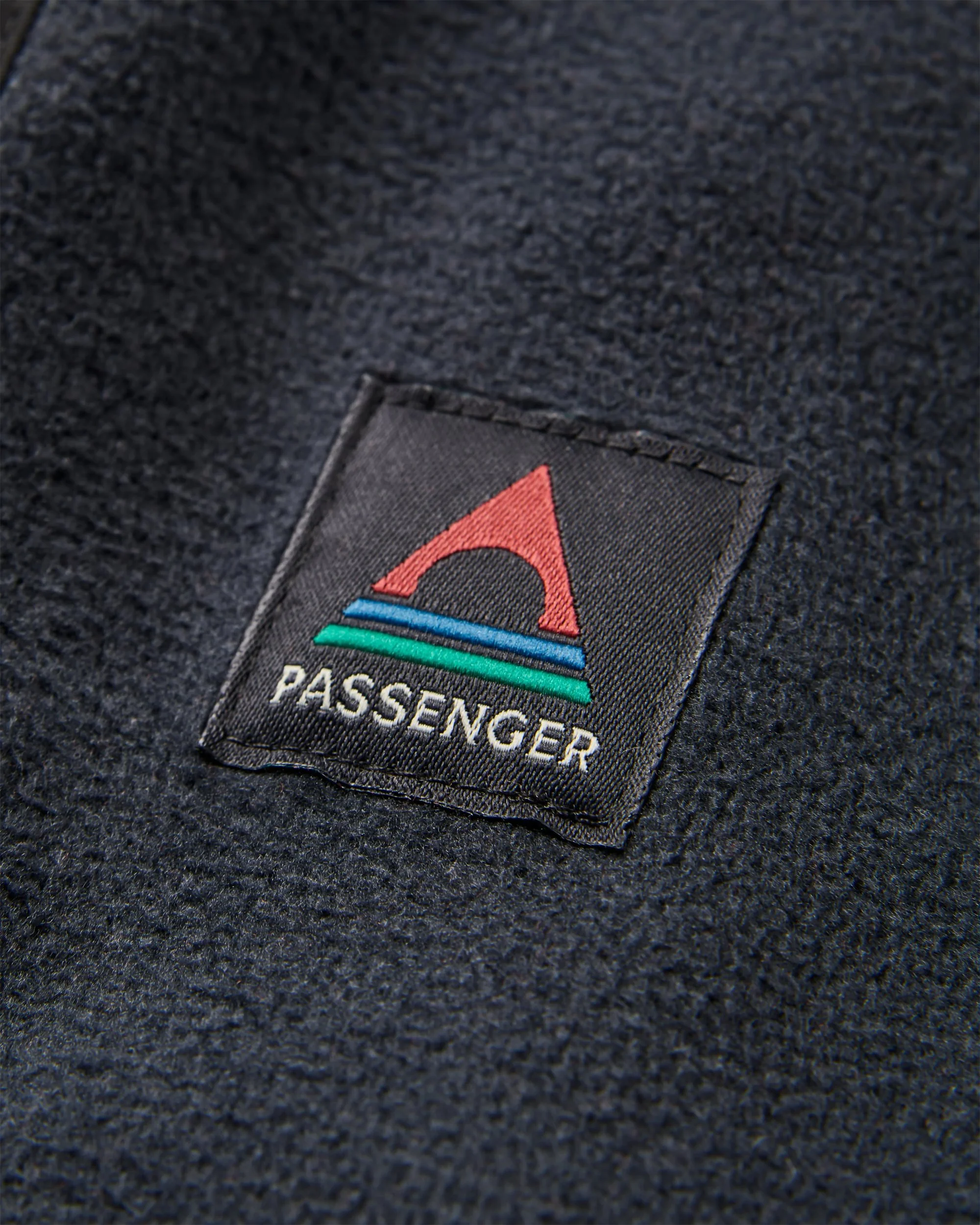 Woodland Hoodless 1/2 Zip Polartec® Fleece - Redwood/Charcoal - Image 3