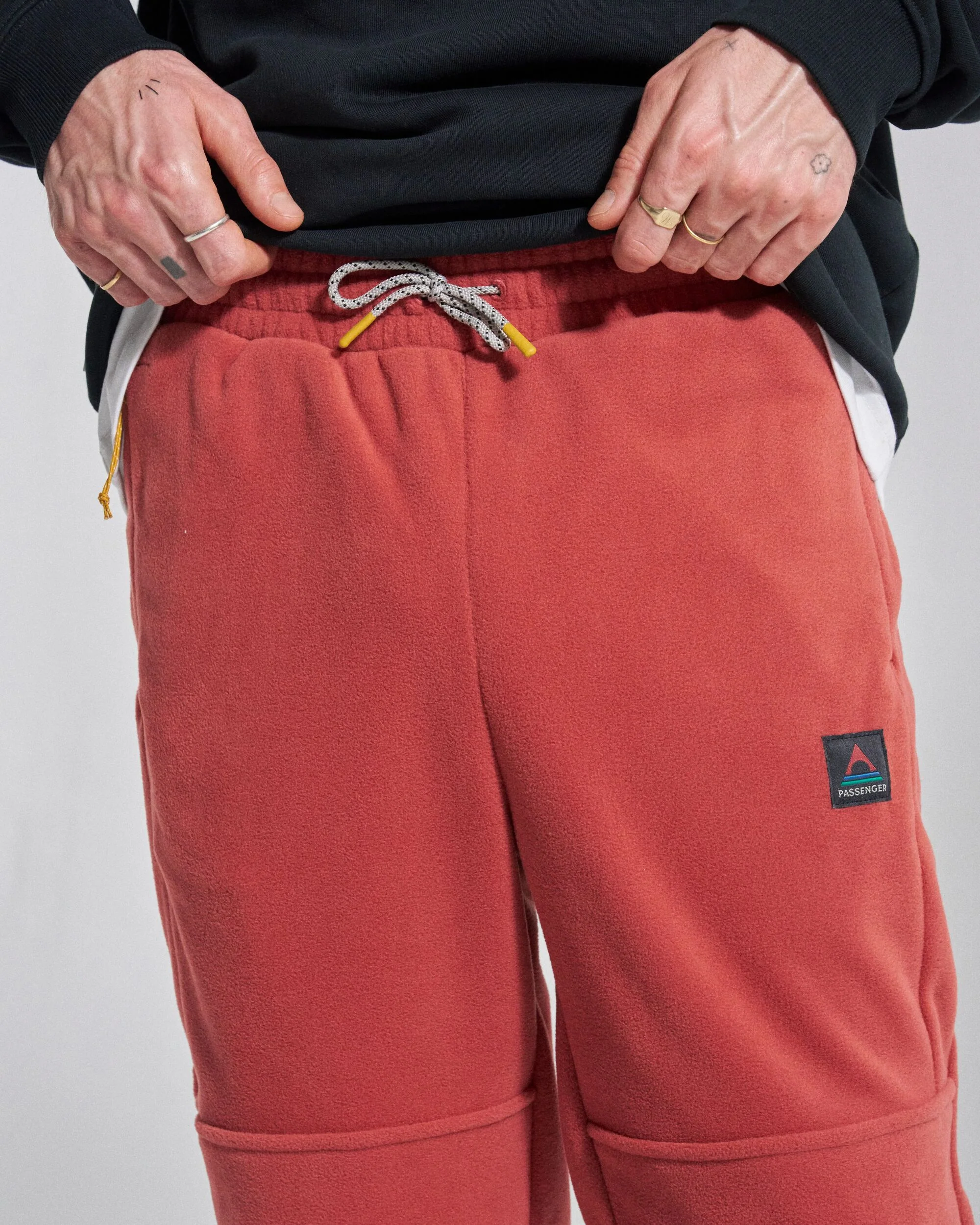 Woodland Polartec® Fleece Jogger - Redwood - Image 3
