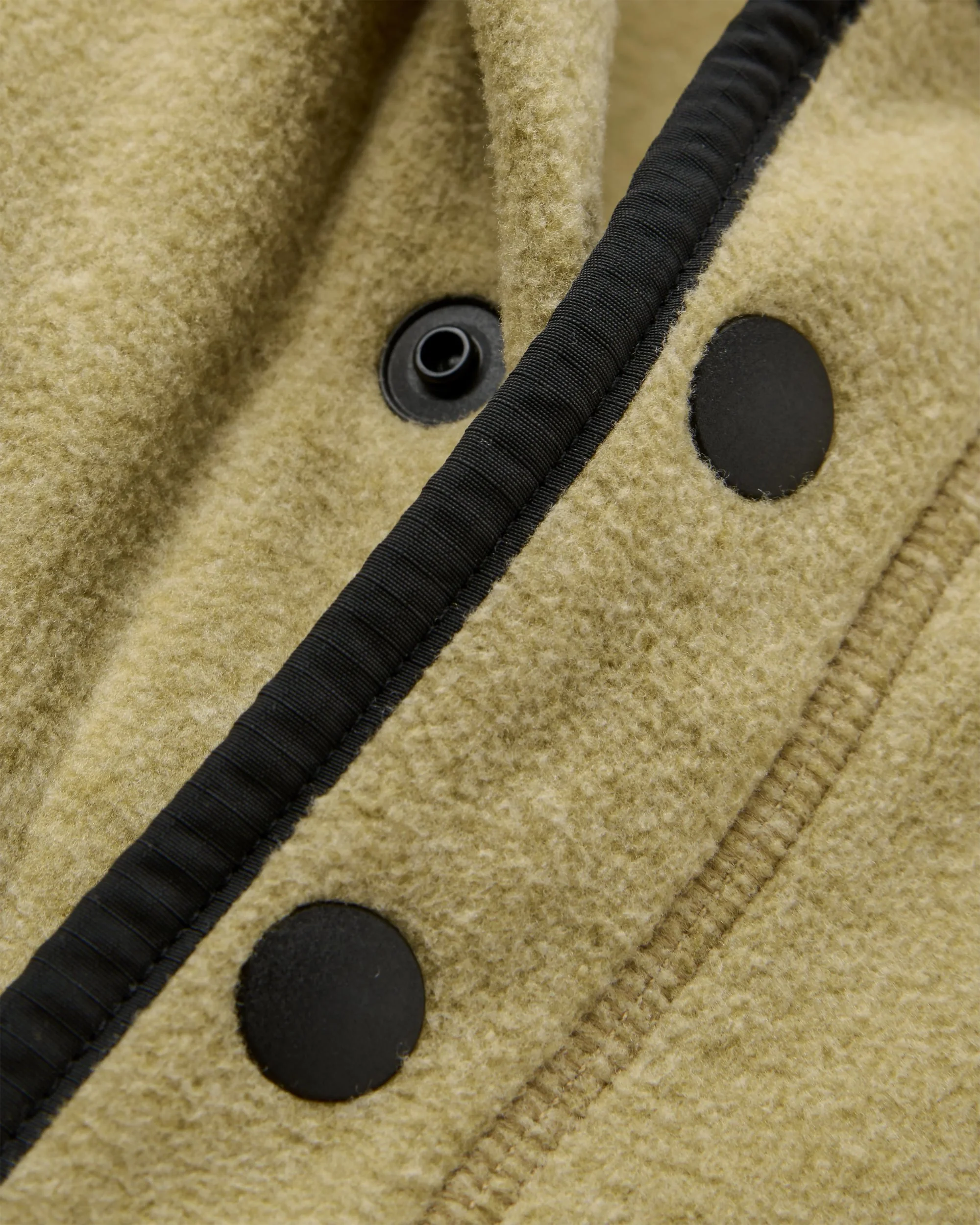 Woodlander Polartec® Fleece - Warm Beige Marl/Charcoal - Image 5