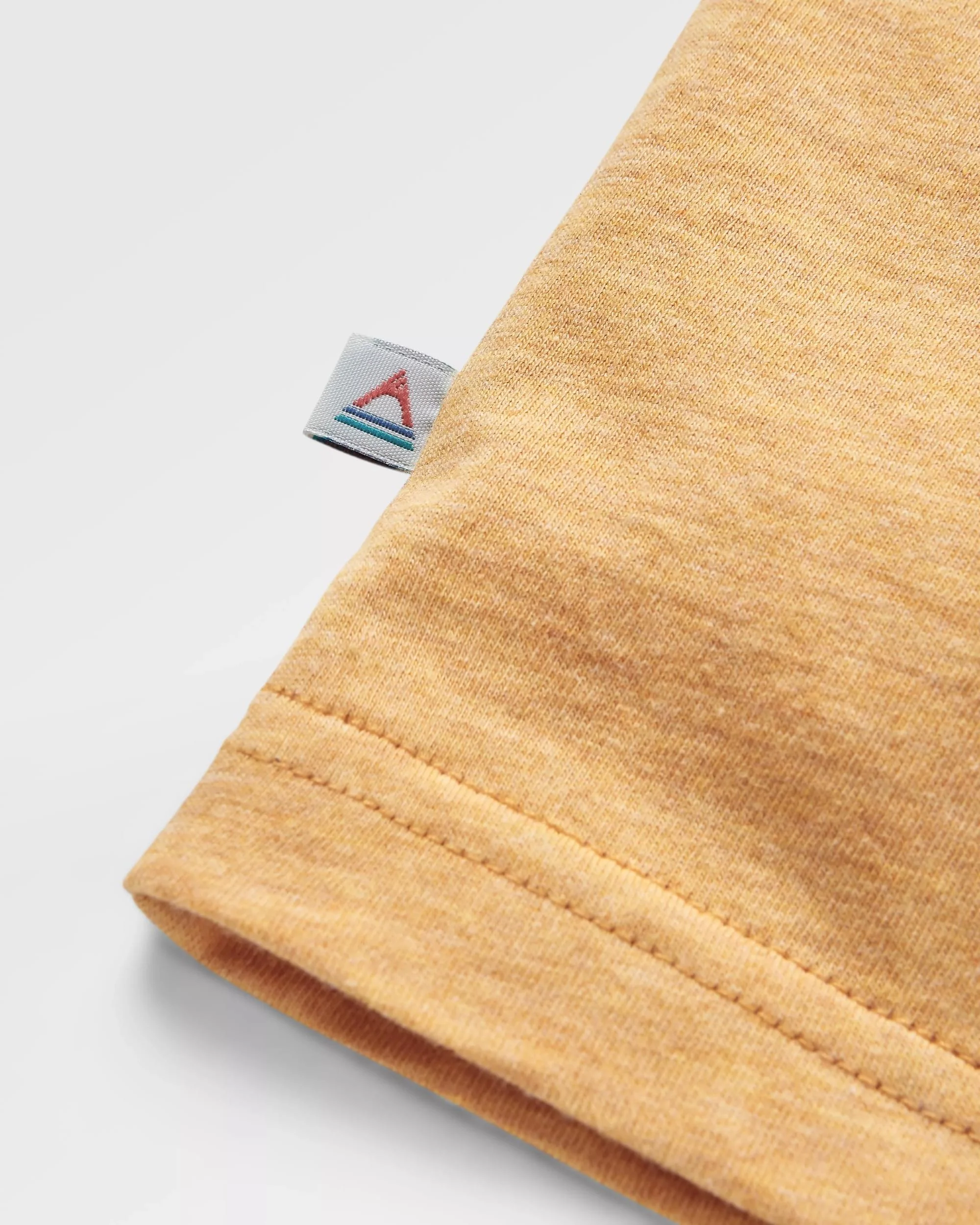 Yuca Organic Cotton T-Shirt - Dusty Ochre Marl - Image 9