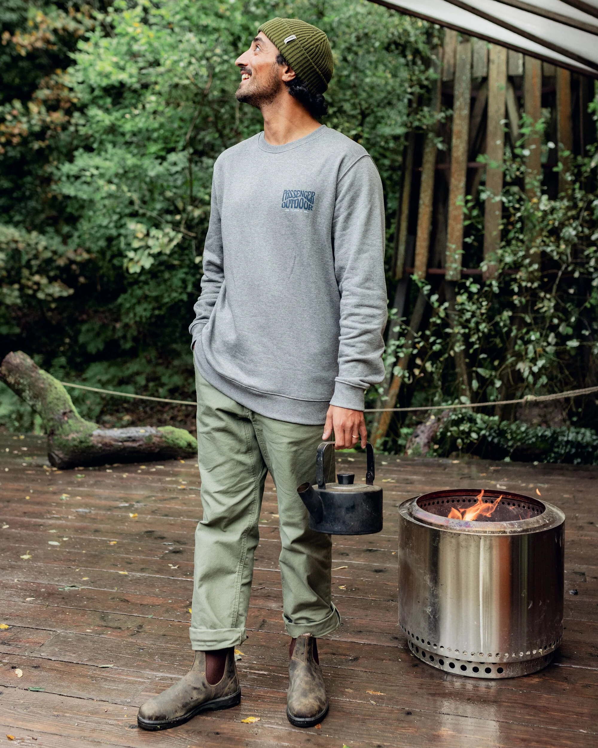 Yuca Sweatshirt - Dark Grey Marl - Image 5