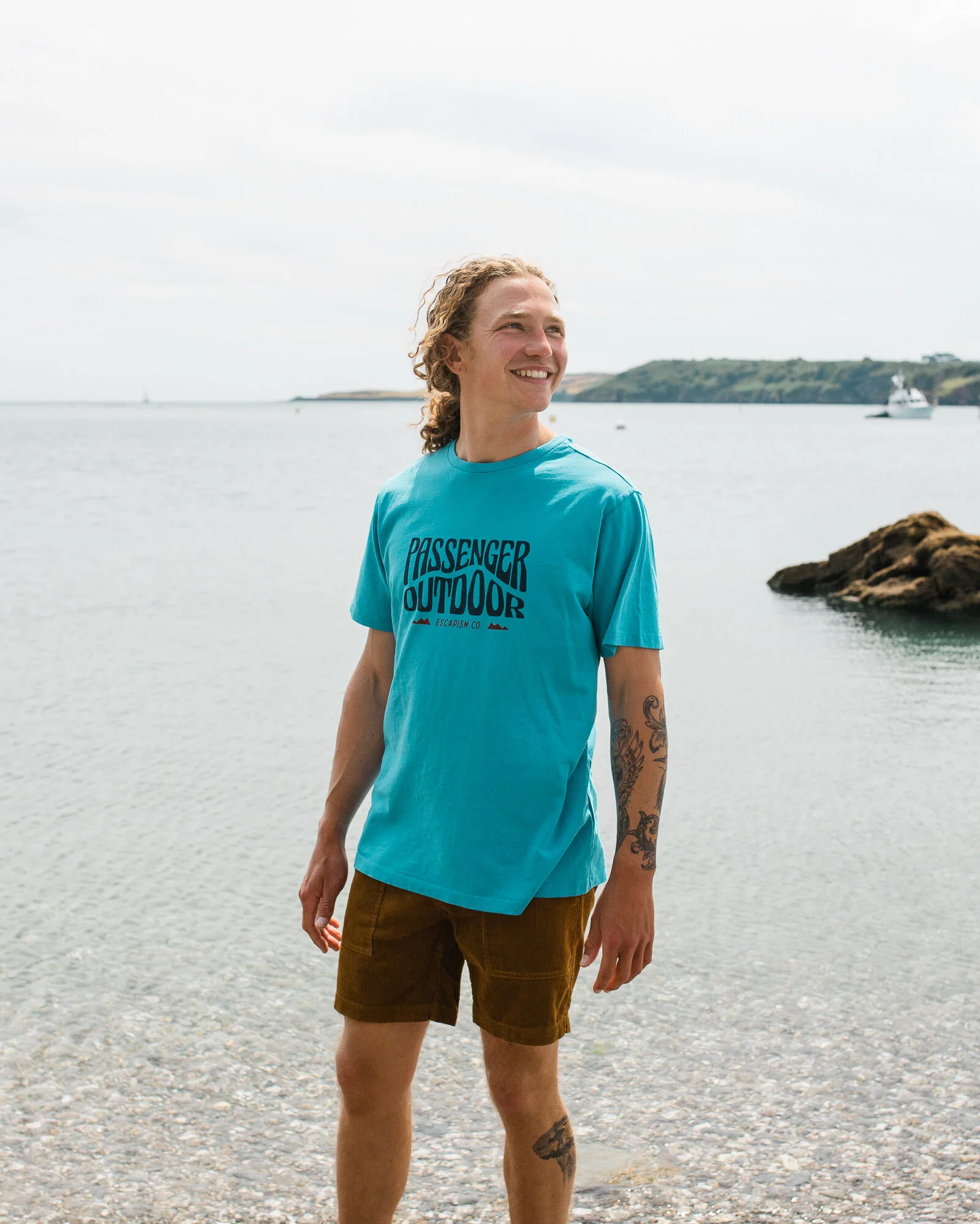 Yuca T-Shirt - Blue Pool - Image 3