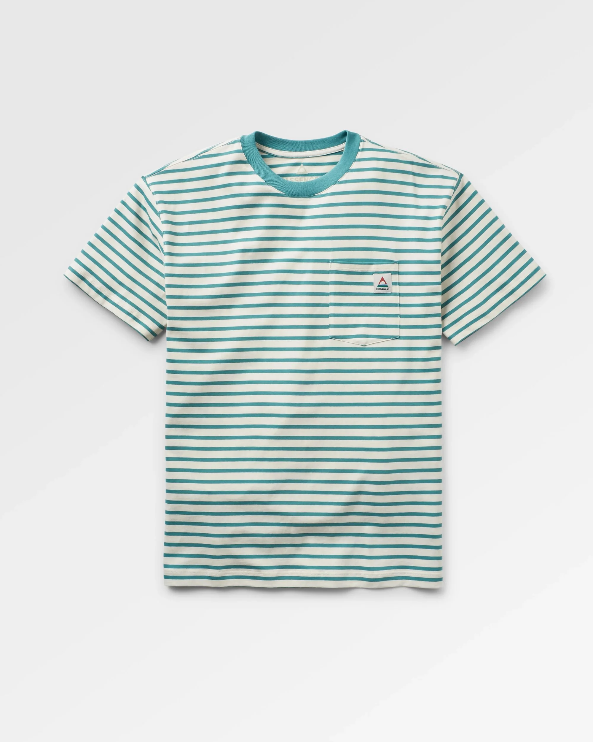 Zen Relaxed Fit T-Shirt - Deep Sea Stripe
