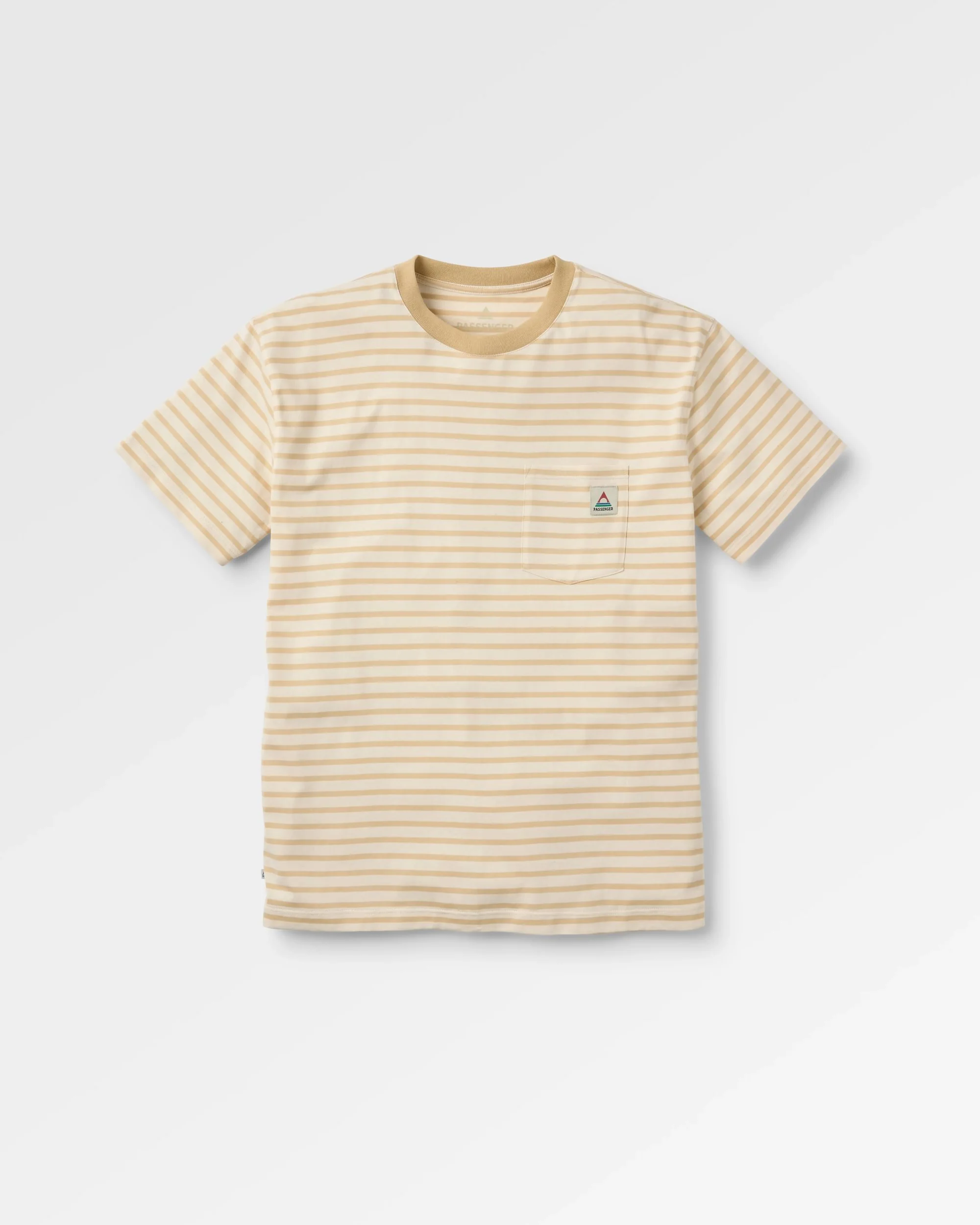 Zen Relaxed Fit T-Shirt - Stone Stripe - Image 2